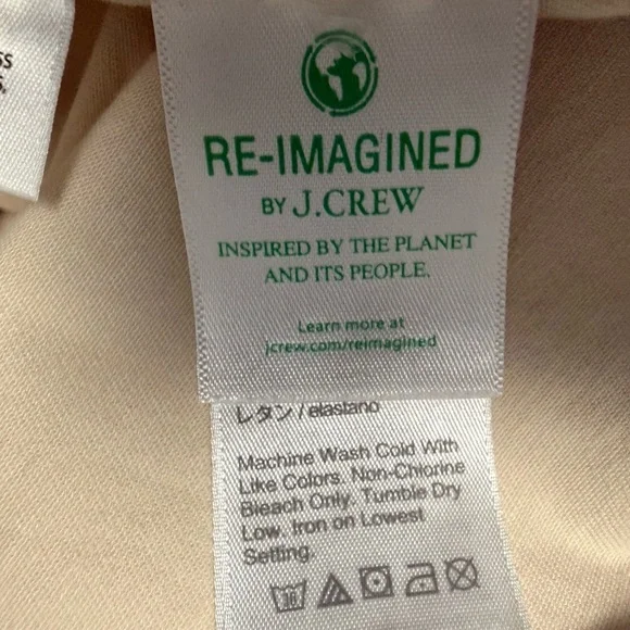 JCrew High Rise Pull On Wide Leg Pants Size Large - Picture 12 of 12